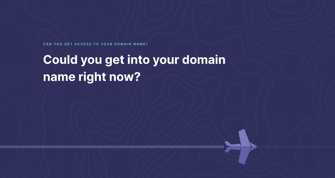 Can you get access to domain name